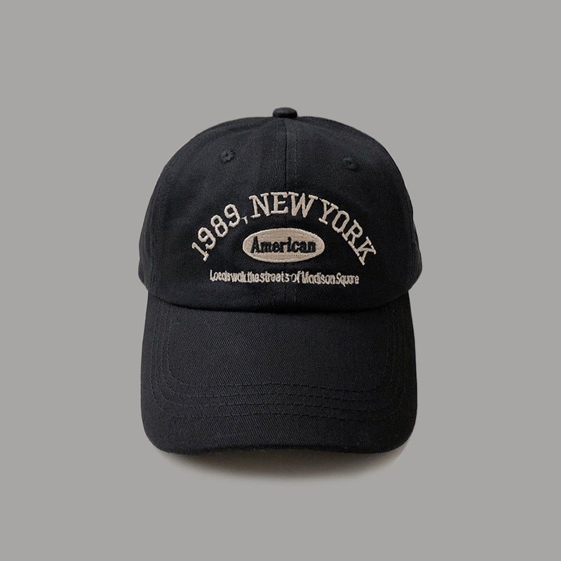 Versatile Embroidered Vintage Baseball Hat - Urban Caps