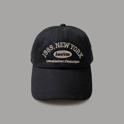 Versatile Embroidered Vintage Baseball Hat - Urban Caps