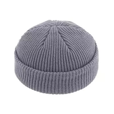 Vintage Cotton Docker Beanie – Short Fit Adjustable Cap