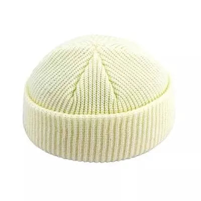 Vintage Cotton Docker Beanie – Short Fit Adjustable Cap