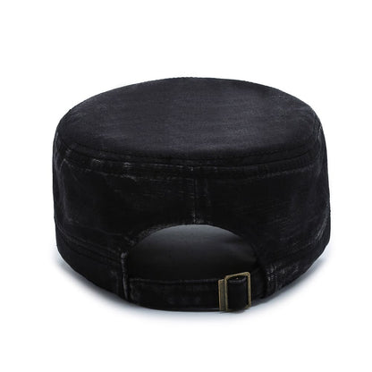 Washed Army Cap – Cotton Adjustable Military Hat