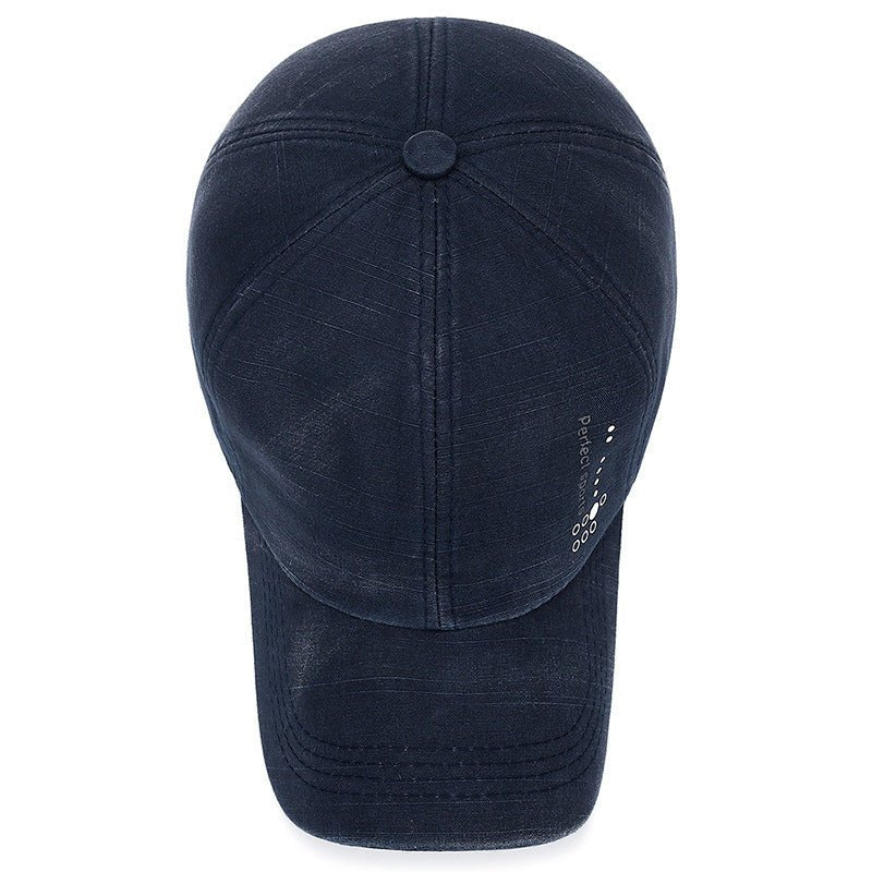 Washed Distressed Baseball Cap Men's Sun - shade - Urban Caps