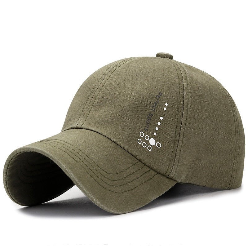 Washed Distressed Baseball Cap Men's Sun - shade - Urban Caps