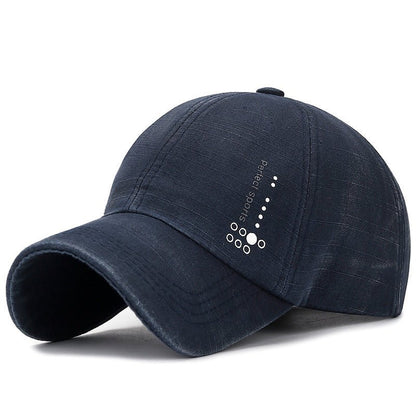 Washed Distressed Baseball Cap Men's Sun - shade - Urban Caps