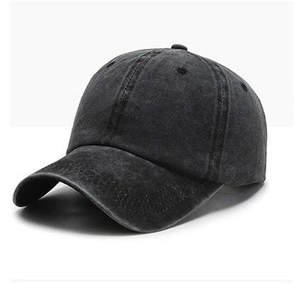 Washed Solid Color Light Board Baseball Cap For Women - Urban Caps