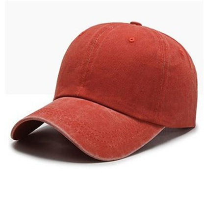 Washed Solid Color Light Board Baseball Cap For Women - Urban Caps