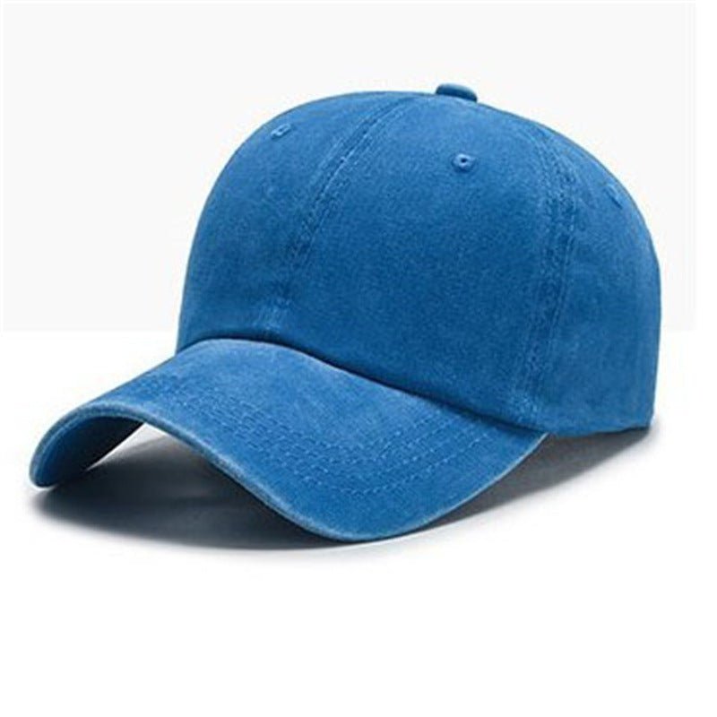 Washed Solid Color Light Board Baseball Cap For Women - Urban Caps