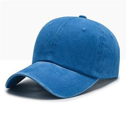 Washed Solid Color Light Board Baseball Cap For Women - Urban Caps