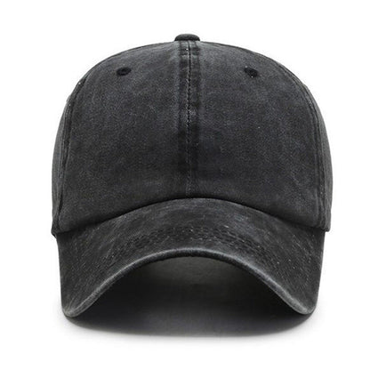 Washed Solid Color Light Board Baseball Cap For Women - Urban Caps
