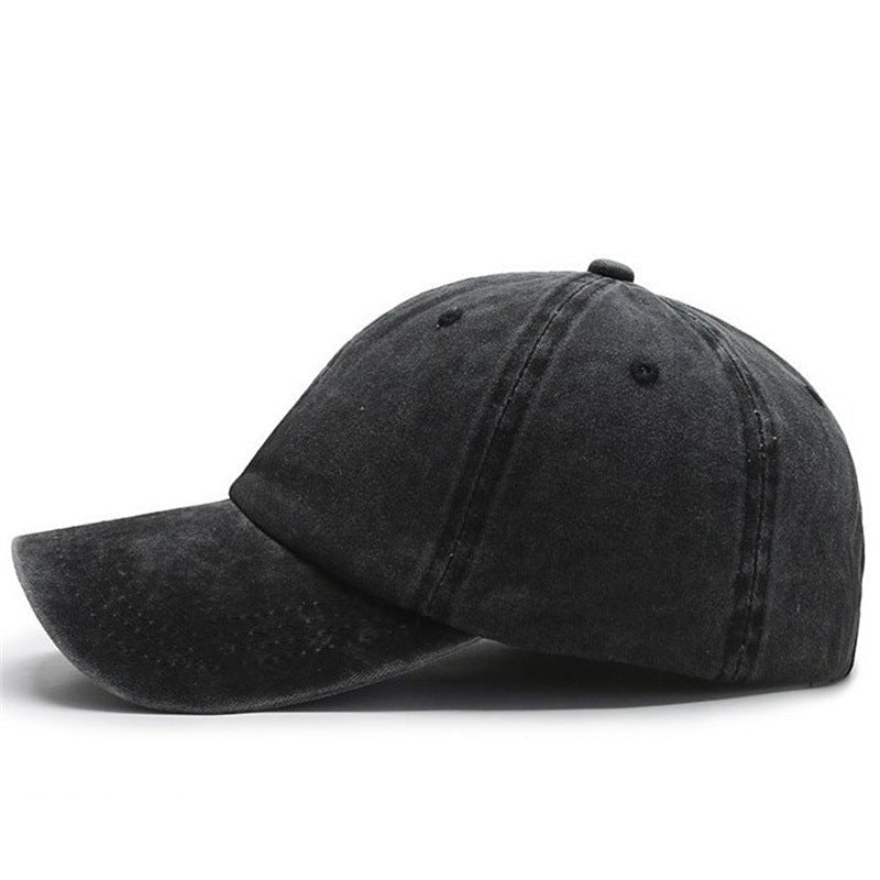 Washed Solid Color Light Board Baseball Cap For Women - Urban Caps