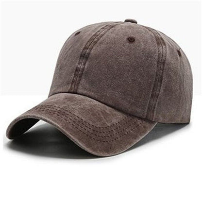 Washed Solid Color Light Board Baseball Cap For Women - Urban Caps