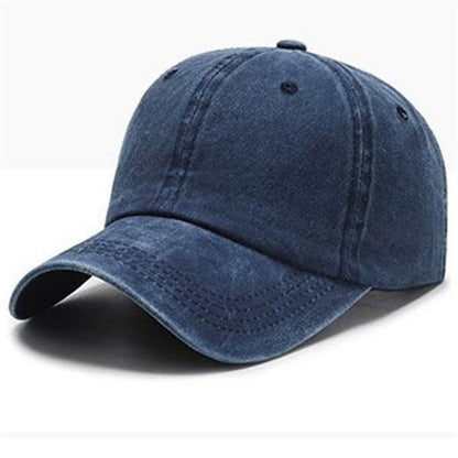 Washed Solid Color Light Board Baseball Cap For Women - Urban Caps