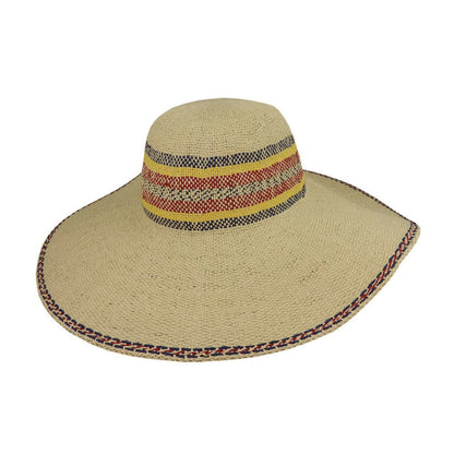 Wide Brim Paper Capeline Sun Hat - Urban Caps