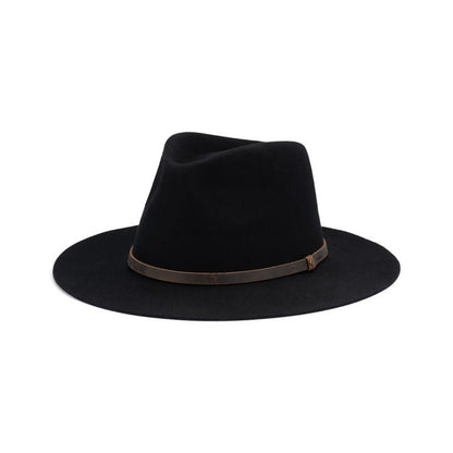 Willow – Australian Wool Felt Teardrop Crown Fedora Hat - Urban Caps