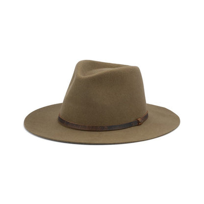 Willow – Australian Wool Felt Teardrop Crown Fedora Hat - Urban Caps