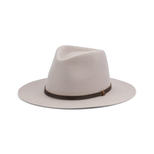 Willow – Australian Wool Felt Teardrop Crown Fedora Hat - Urban Caps