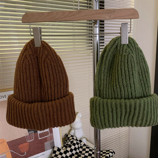 Women’s Casual Wool Beanie – Versatile Knit Hat for Everyday Wear - Urban Caps