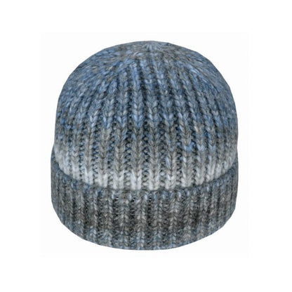 Women’s Ombre Knit Beanie – Acrylic Blend Cuffed Winter Hat by Avenel - Urban Caps