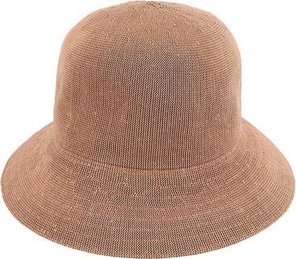 Women's Packable Cloche Hat – Lightweight Knitted Polyester with UPF 50+ Sun Protection - Urban Caps
