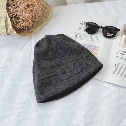 Women’s Pearl Knit Beanie – Elegant Woolen Hat with Small Accent Design - Urban Caps