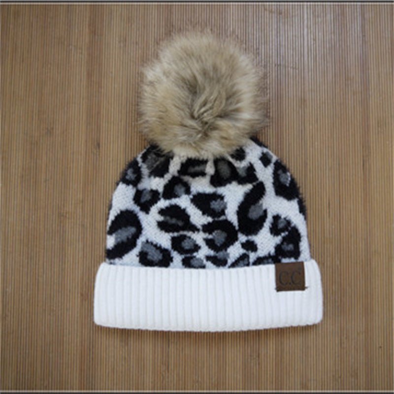 Women’s Pom Pom Knit Beanie – Thick Woolen Hat with Flanged Edge - Urban Caps