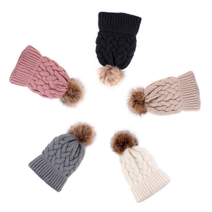 Women’s Pullover Knit Beanie – Stylish Soft Woolen Winter Hat - Urban Caps