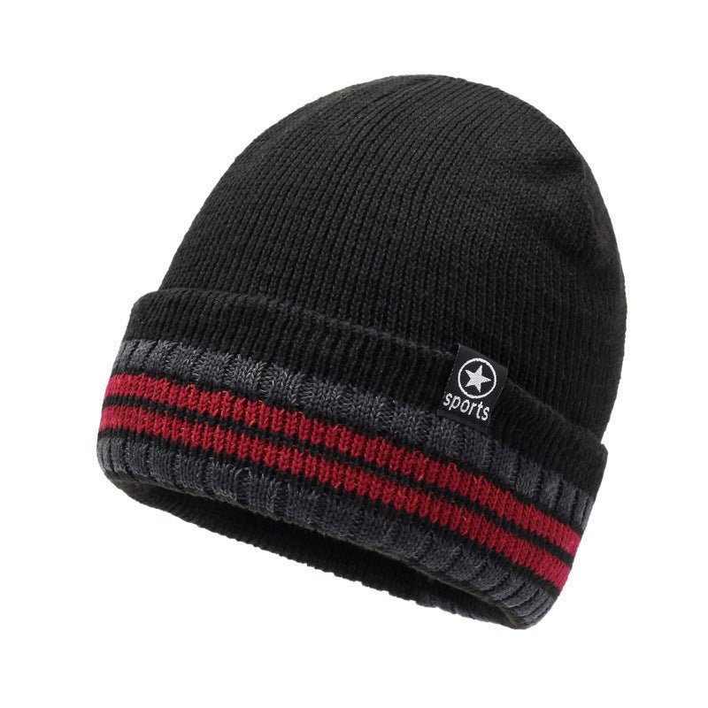 Women’s Striped Fisherman Beanie – Warm Wool Hat with Earflap Design - Urban Caps