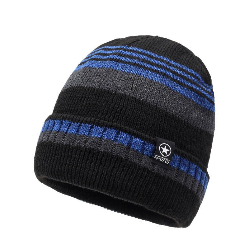 Women’s Striped Fisherman Beanie – Warm Wool Hat with Earflap Design - Urban Caps