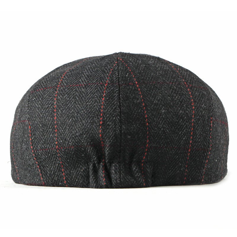 Women’s Wool Octagonal Painter Hat – Stylish Autumn/Winter Beret | Adjustable Fit - Urban Caps