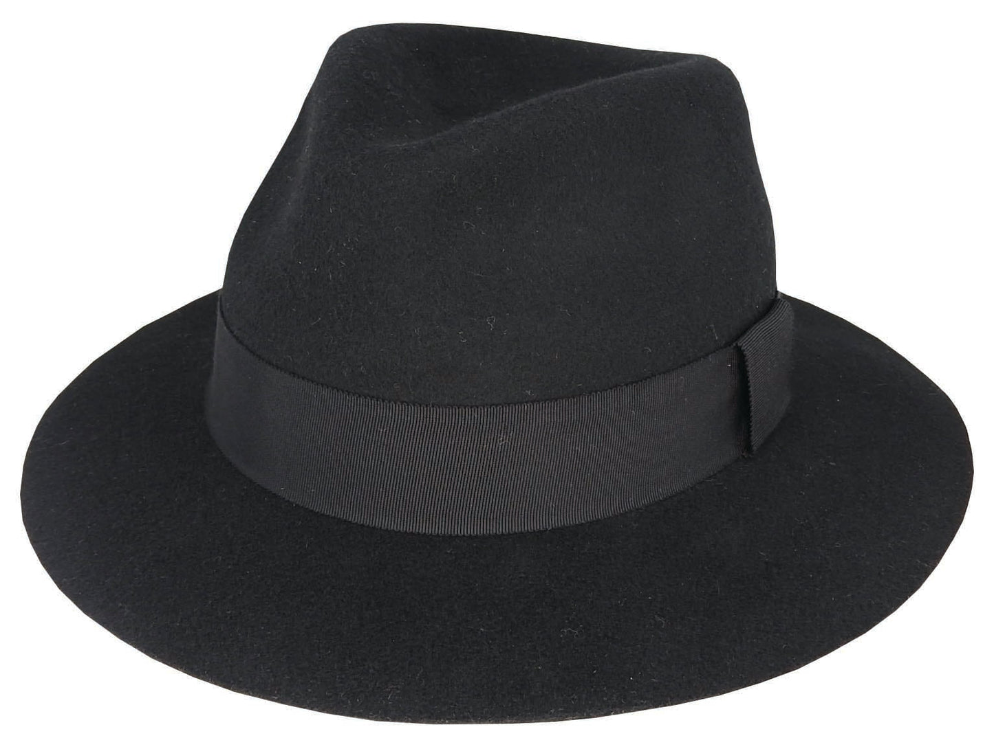 Wool Felt Fedora Hat with Raw Edge Brim – Savannah by Dot & Co. - Urban Caps
