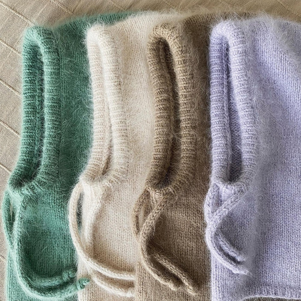 Wool Knit Beanie with Built - In Scarf – Warm Winter Hat with Neck & Face Coverage - Urban Caps