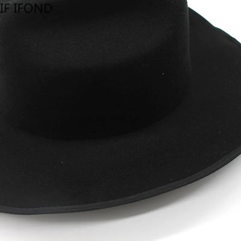 Woolen Hat, Turquoise Belt, Western Denim - Urban Caps