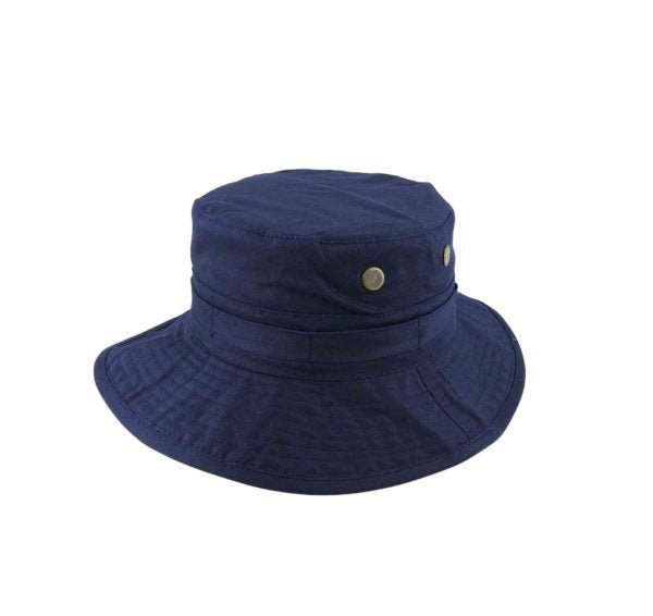 WYATT – Cotton Packable Bush Hat with UPF50+ Sun Protection - Urban Caps