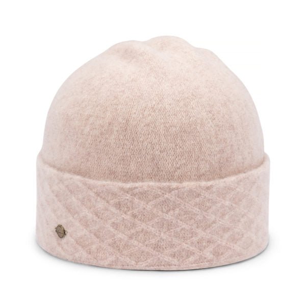 ZOLA – Boiled Wool Pull - On Beanie with Mesh Trim - Urban Caps
