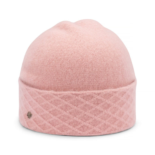 ZOLA – Boiled Wool Pull - On Beanie with Mesh Trim - Urban Caps