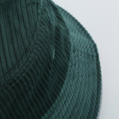Avocado Embroidered Corduroy Cap Bucket Hat - Urban Caps
