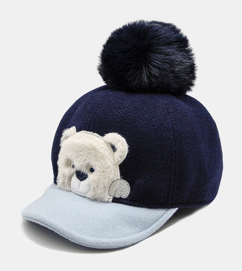 Baby Cartoon Autumn Winter Cute Kids Cap - Urban Caps