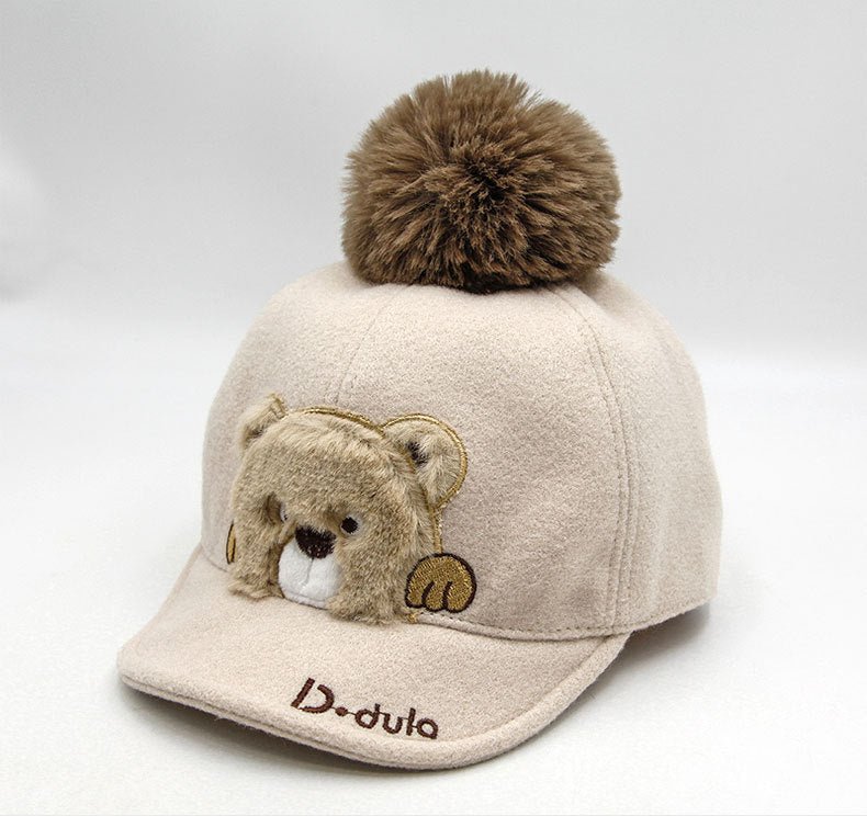 Baby Cartoon Autumn Winter Cute Kids Cap - Urban Caps