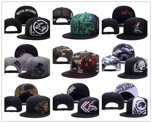 Baseball Cap Flat-brimmed Cap Sports Trend Hip Hop Cap Flat Cap - Urban Caps