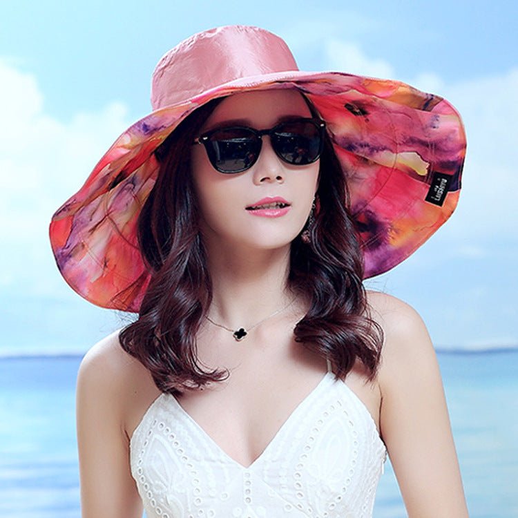 Beach Sun Hat Summer Foldable Bucket Hat - Urban Caps