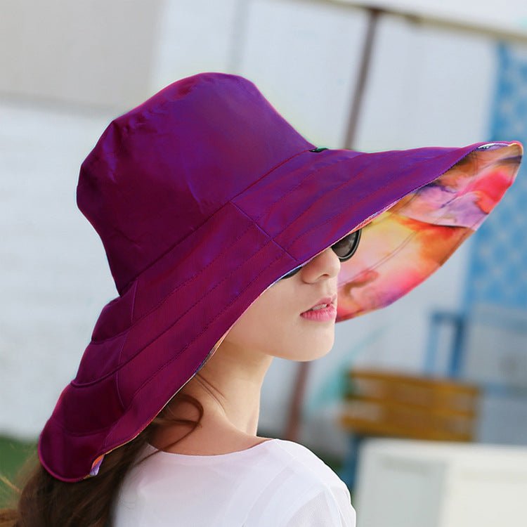 Beach Sun Hat Summer Foldable Bucket Hat - Urban Caps