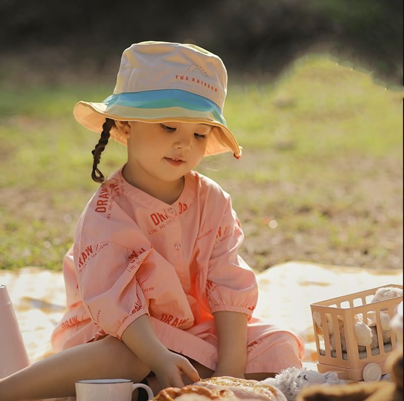 Boy And Girl Baby Sunshade Fisherman Hat Kids Hat - Urban Caps