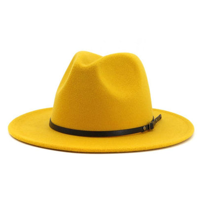 British Classic Jazz Top Hat Fedoras Hat - Urban Caps