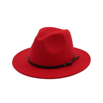 British Classic Jazz Top Hat Fedoras Hat - Urban Caps