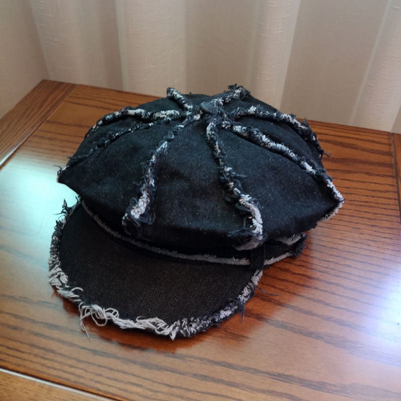 Broken-Edged Cowboy Octagonal Painter Hat Cowboy Hat - Urban Caps