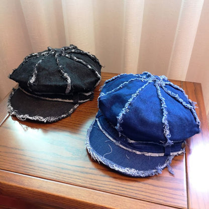 Broken-Edged Cowboy Octagonal Painter Hat Cowboy Hat - Urban Caps