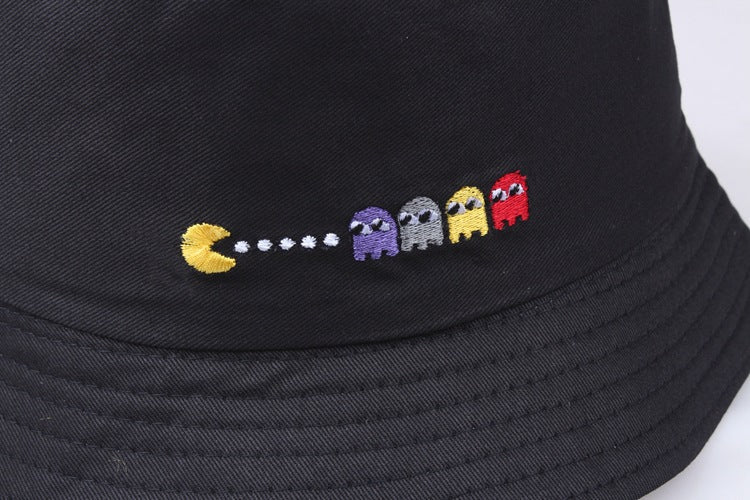 Cartoon Embroidered Bucket Hat - Urban Caps