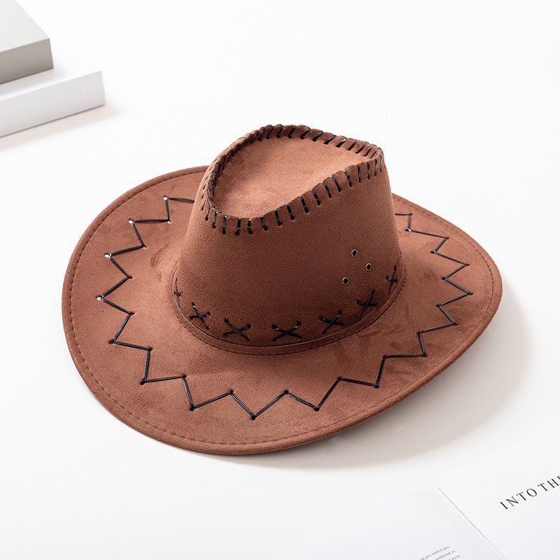 Casual Flannel Cowboy Hat - Urban Caps