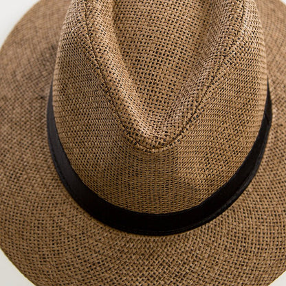 Casual Jazz Beach Straw Hat - Urban Caps