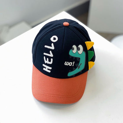 Children's Cartoon Color Matching Baseball Cap Kids Cap - Urban Caps